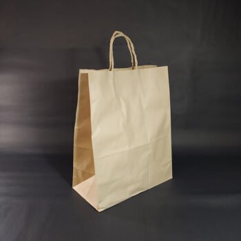 Paper Bags Brown Paper Bag 3 with handle 11 x 13 x 5.5