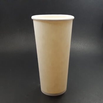 Paper Cup White_Paper Cup 22oz Plain White 90MM-BC 22oz