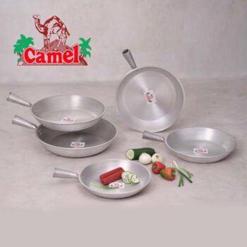 Camel flat frying pan